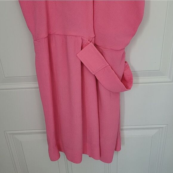 Diane Von Furstenberg🩷 Pink v-neck dress size 6 - Picture 6 of 12